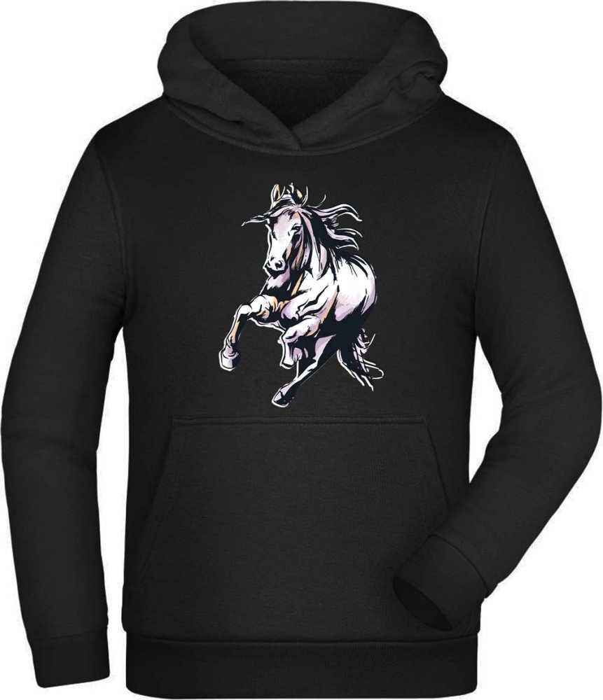 Children's Hoodie Hooded Sweater - Running Horse i168